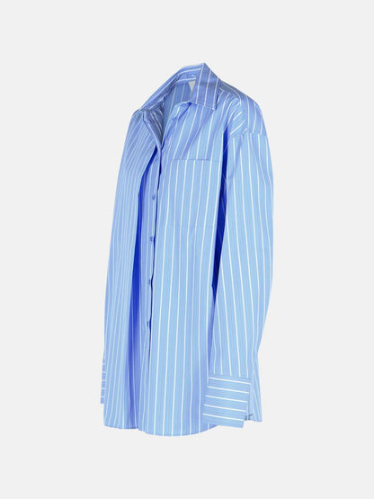 Sportmax Light Blue Cotton Shirt