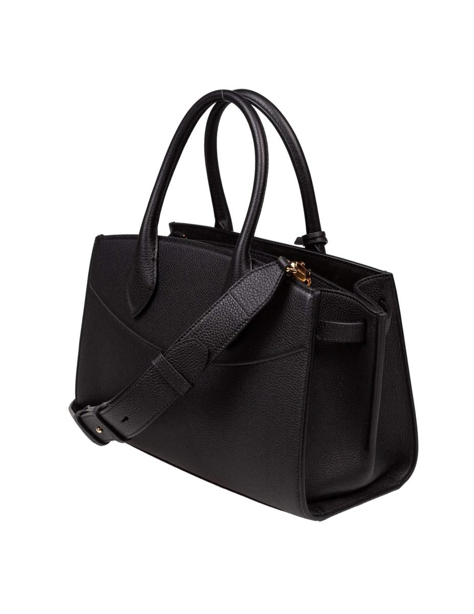 Salvatore Ferragamo Hammered Leather Handbag
