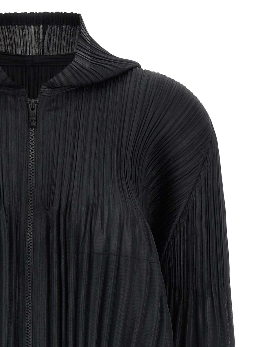 Pleats Please Issey Miyake Zip Blouse