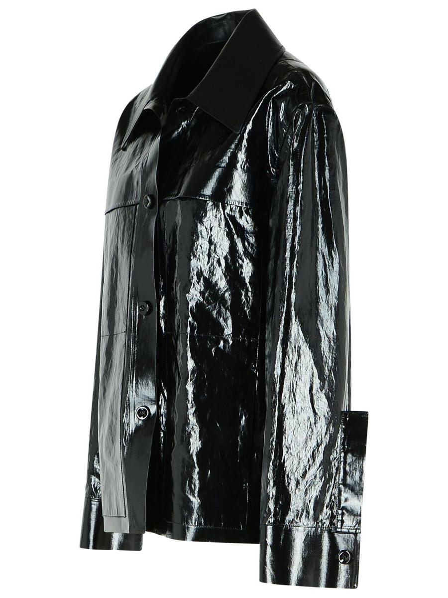 Jil Sander Black Linen Jacket