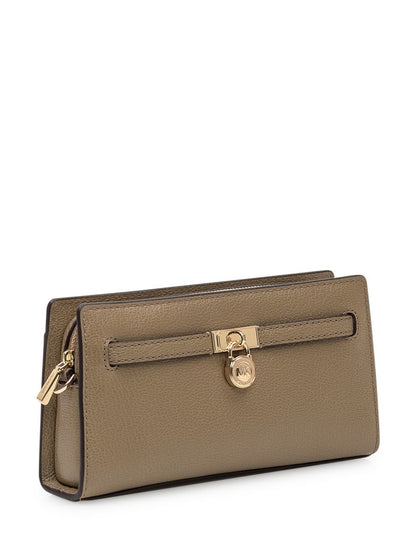 Michael Kors Michael Kors Taupe Leather Wallet