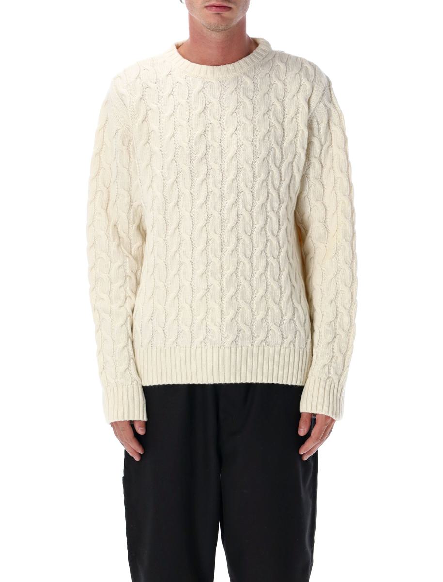 Arte Cream Cable Knit Sweater