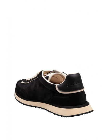 Dolce & Gabbana Velvet And Suede Sneakers