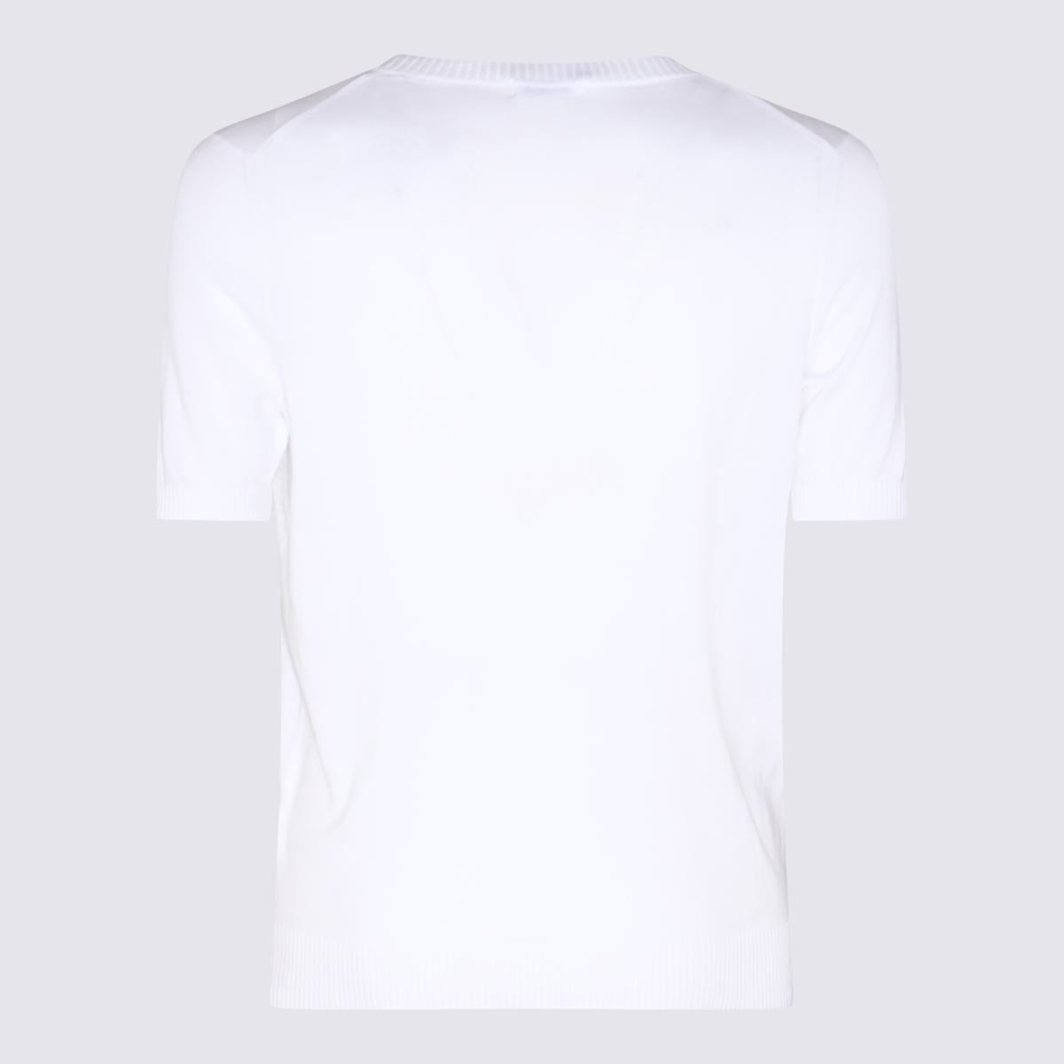 Malo White Cotton T-Shirt