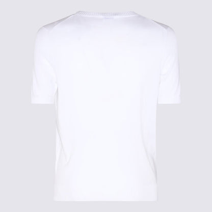 Malo White Cotton T-Shirt
