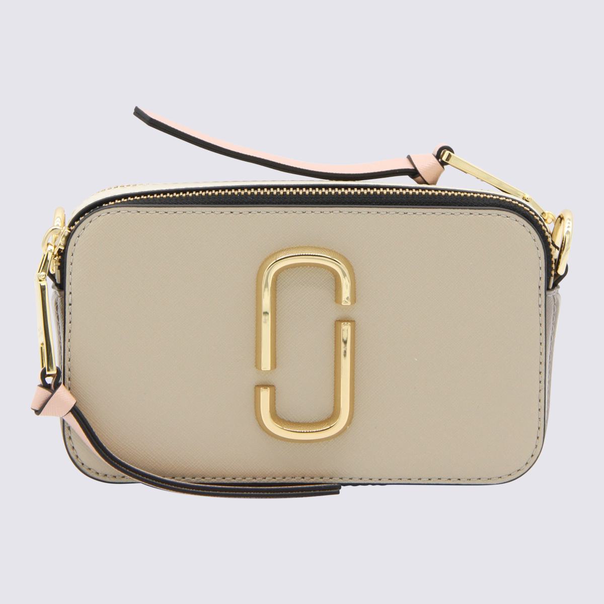 Marc Jacobs Beige Leather The Snapshot Shoulder Bag
