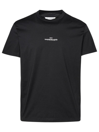 Maison Margiela Black Cotton T-Shirt