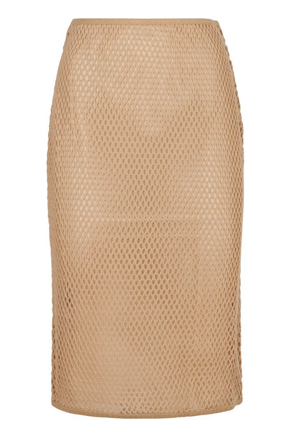 Prada Cotton Midi Skirt