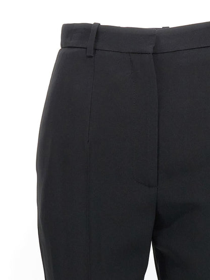 Alexander McQueen Crêpe Cigarette Pants