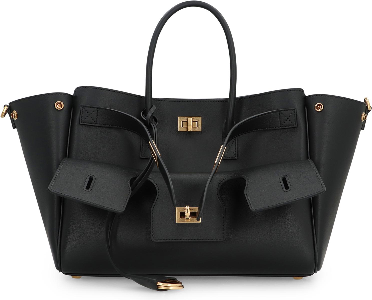 Balenciaga Bel Air Small Leather Carry Bag