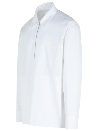 Jil Sander White Cotton Shirt