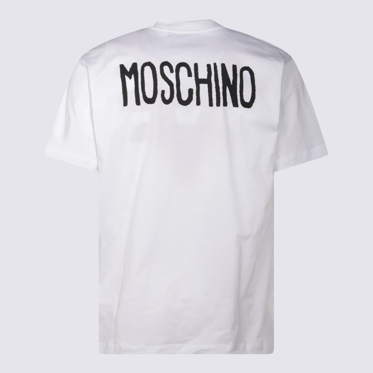 Moschino White Cotton T-Shirt