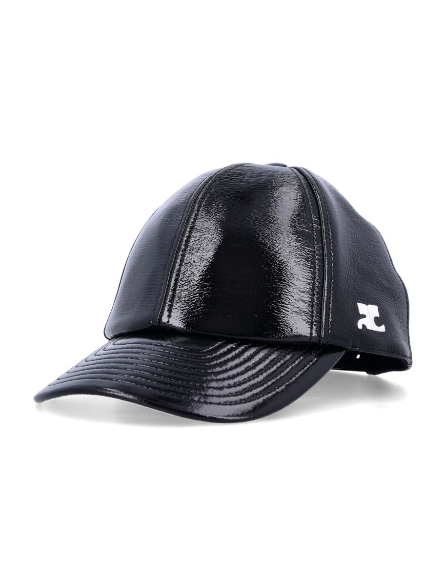 Courrèges Reedition Vinyl Cap With Ac Logo