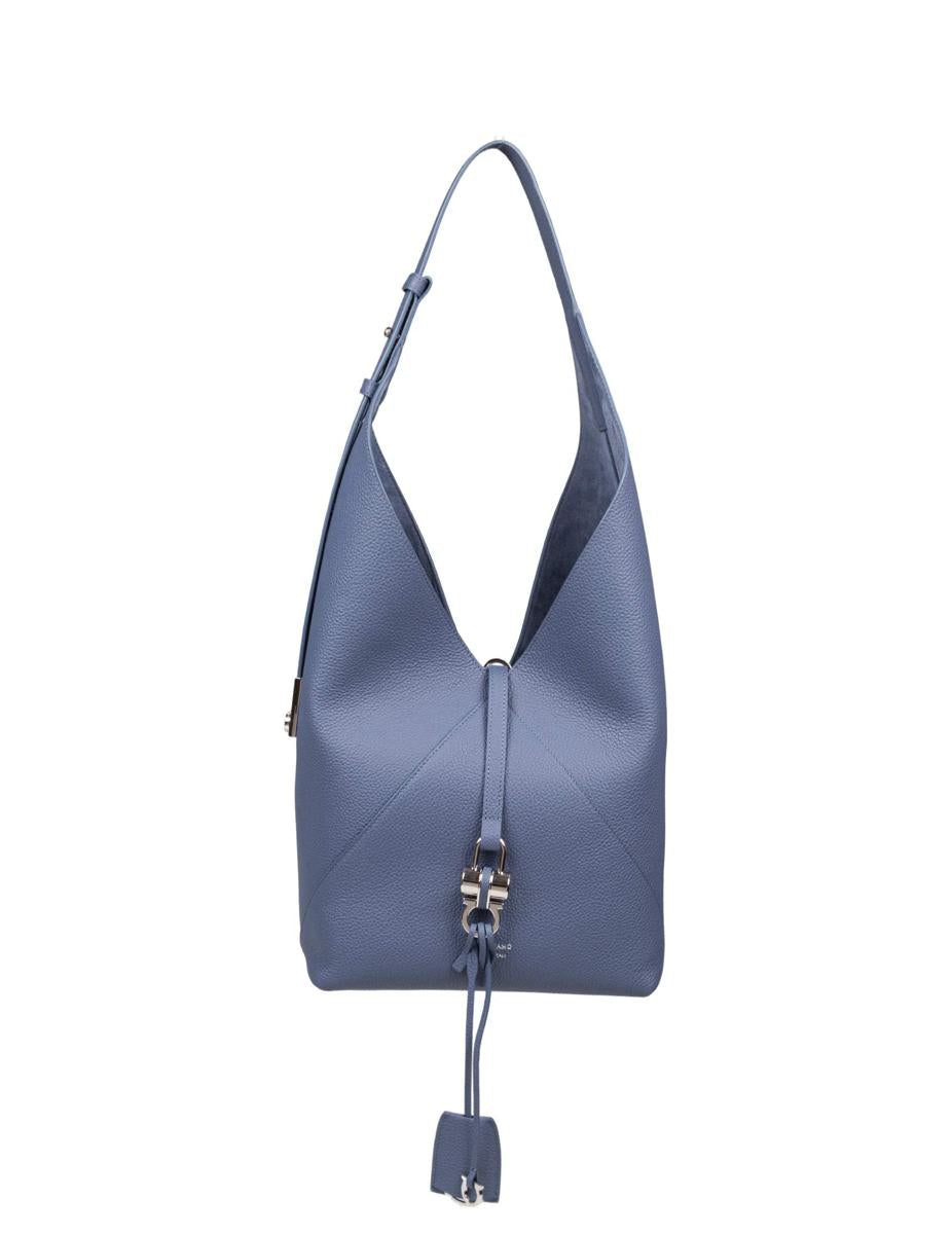 Salvatore Ferragamo Soft Leather Hobo Bag