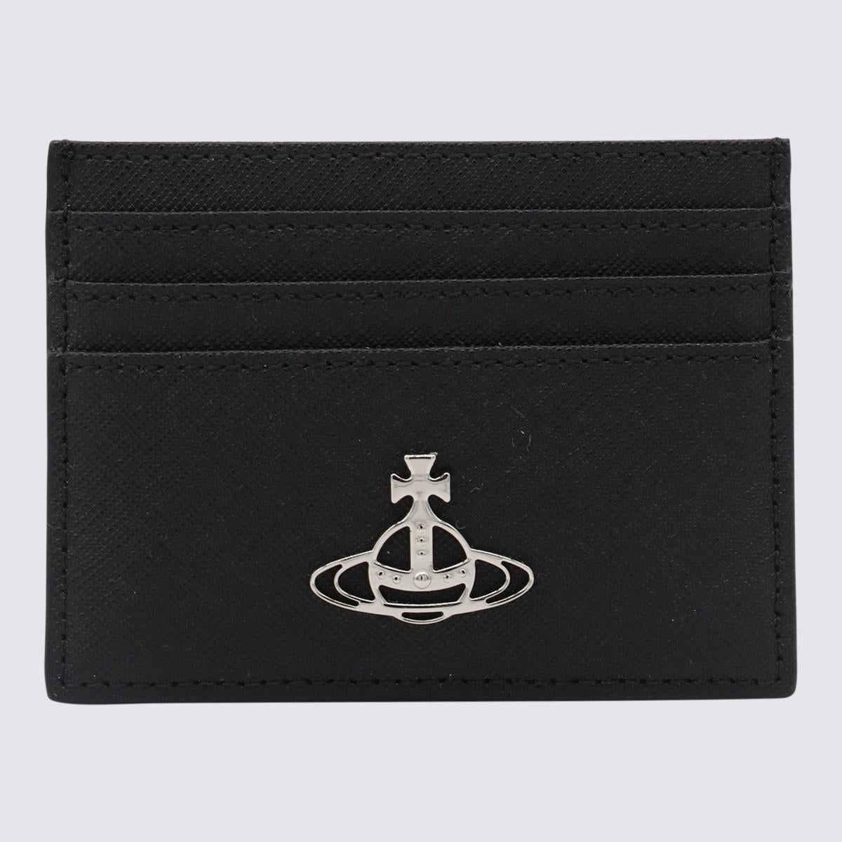 Vivienne Westwood Black Leather Card Holder