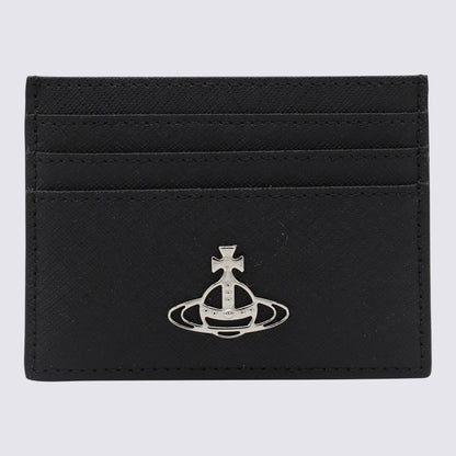 Vivienne Westwood Black Leather Card Holder