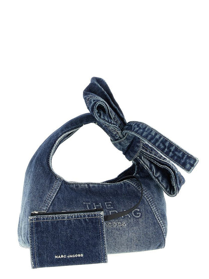 Marc Jacobs 'The Bow Denim Mini Sack' Handbag