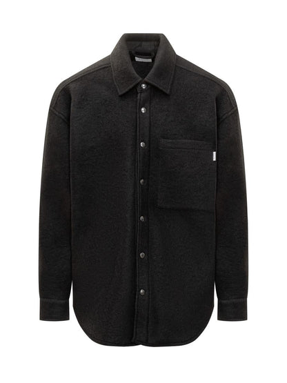 Amish Amish Overshirt Black Men'S