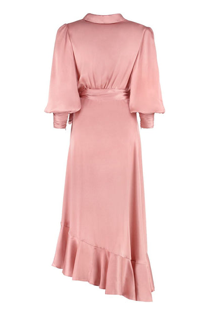 Zimmermann Silk Wrap-Dress
