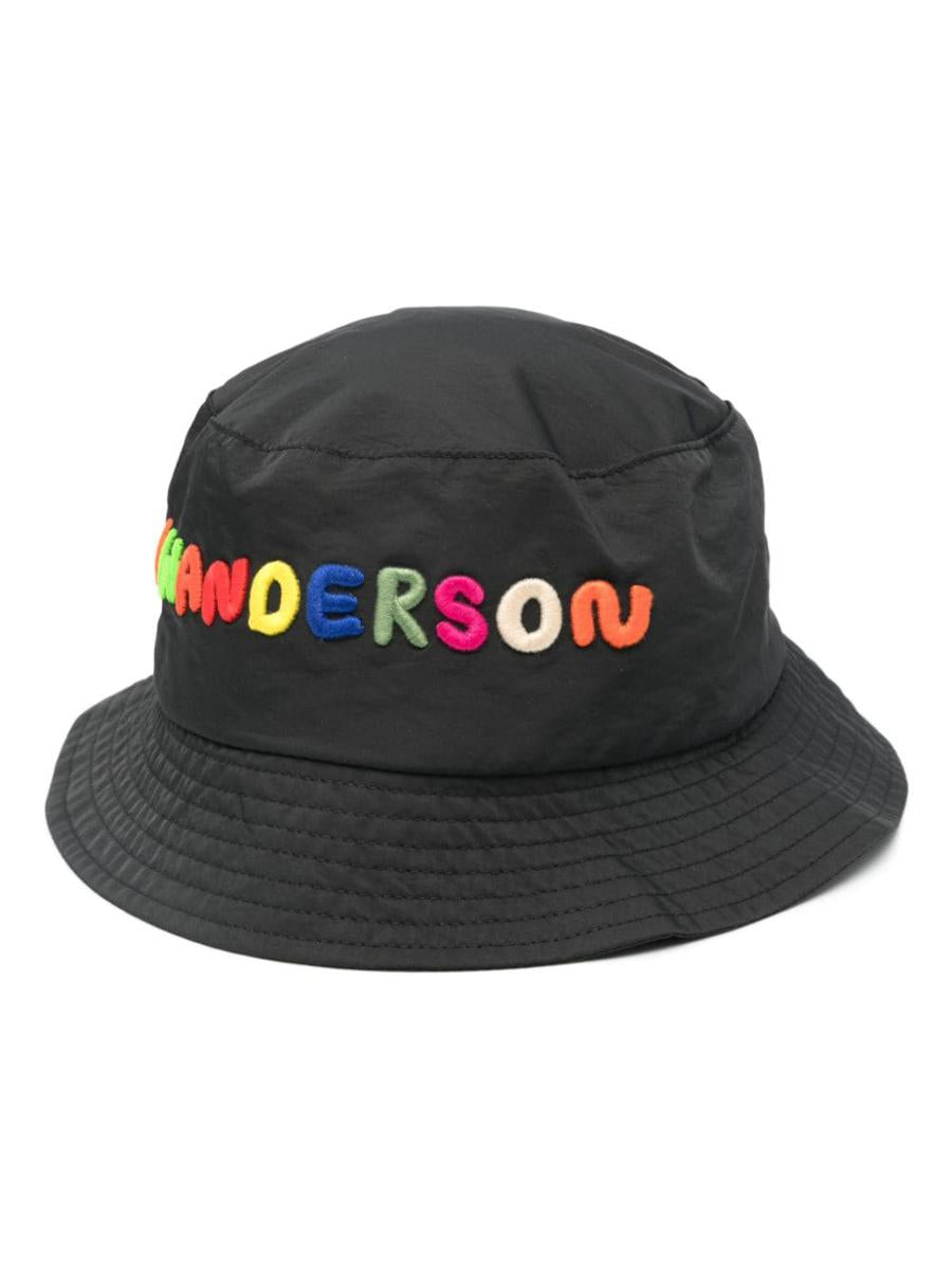 JW Anderson Logo-Embroidered Bucket Hat
