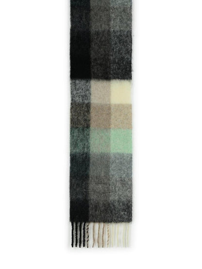 Acne Studios Green Alpaca Blend Scarf
