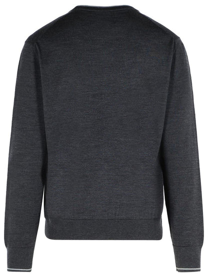 Dolce & Gabbana Grey Virgin Wool Sweater