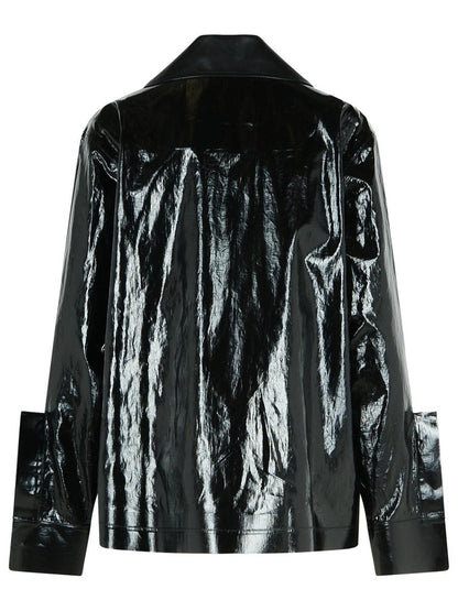 Jil Sander Black Linen Jacket