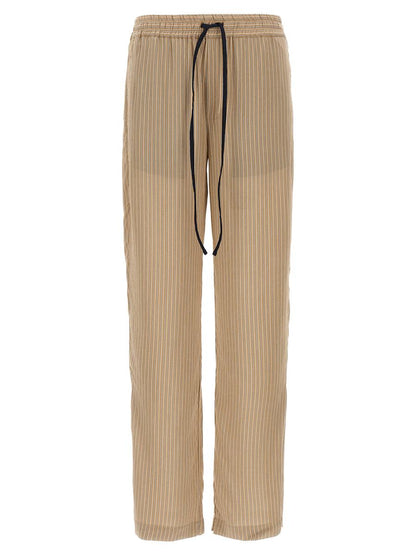 Victoria Beckham 'Pleat Detail Pyjama' Pants