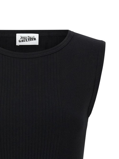 Jean Paul Gaultier 'The Black Garter' Tank Top