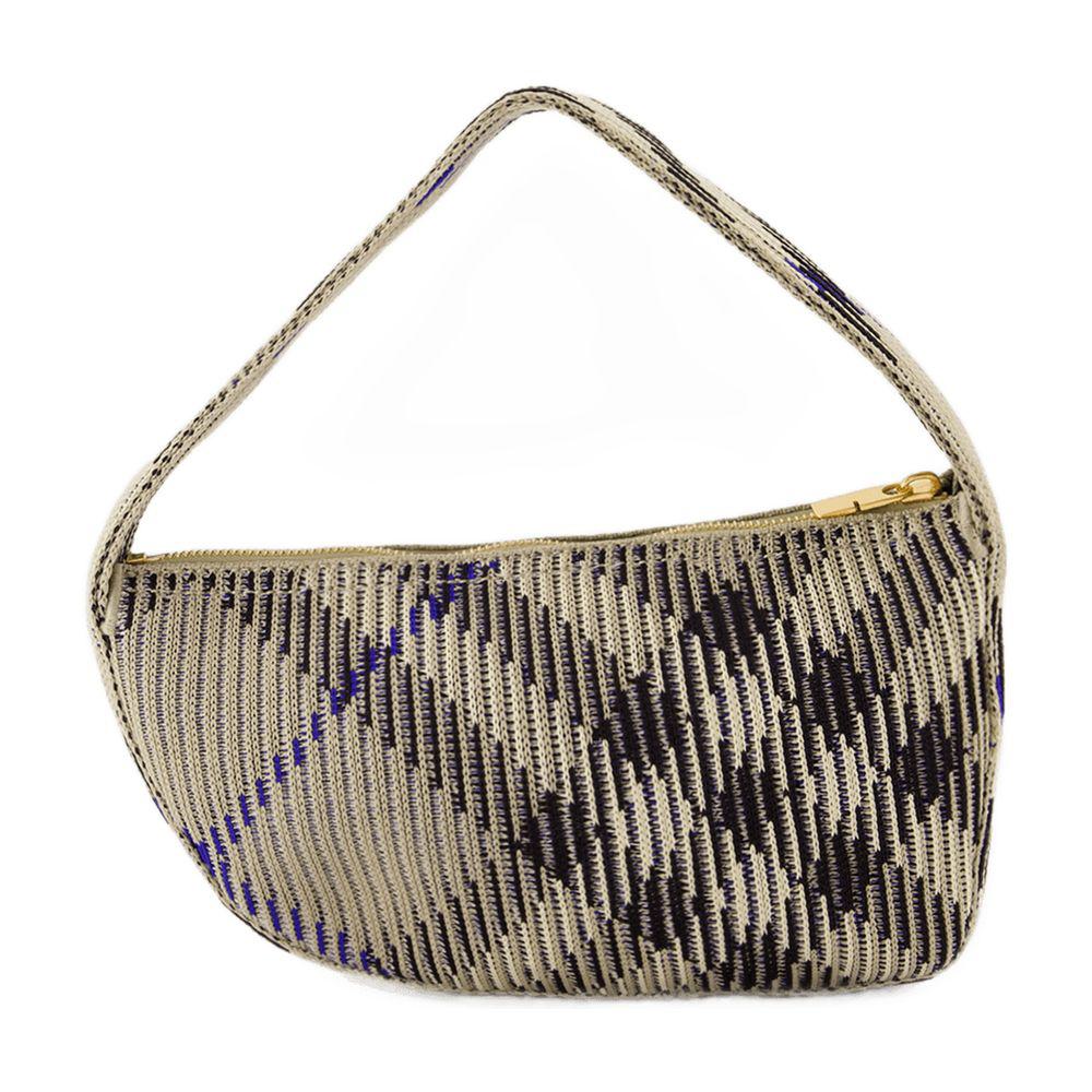 Burberry Knit Baguette Purse