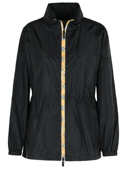 Burberry 'Blackpool' Black Polyamide Raincoat