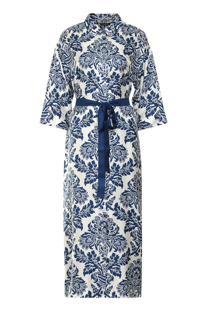 'S Max Mara Camelia Printed Silk Shirtdress