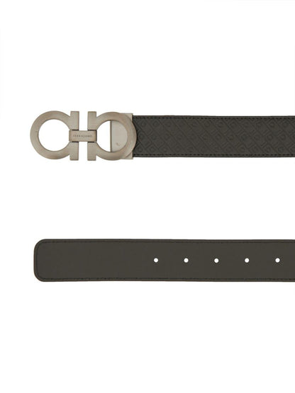 Salvatore Ferragamo Reversible "Hooks" Belt