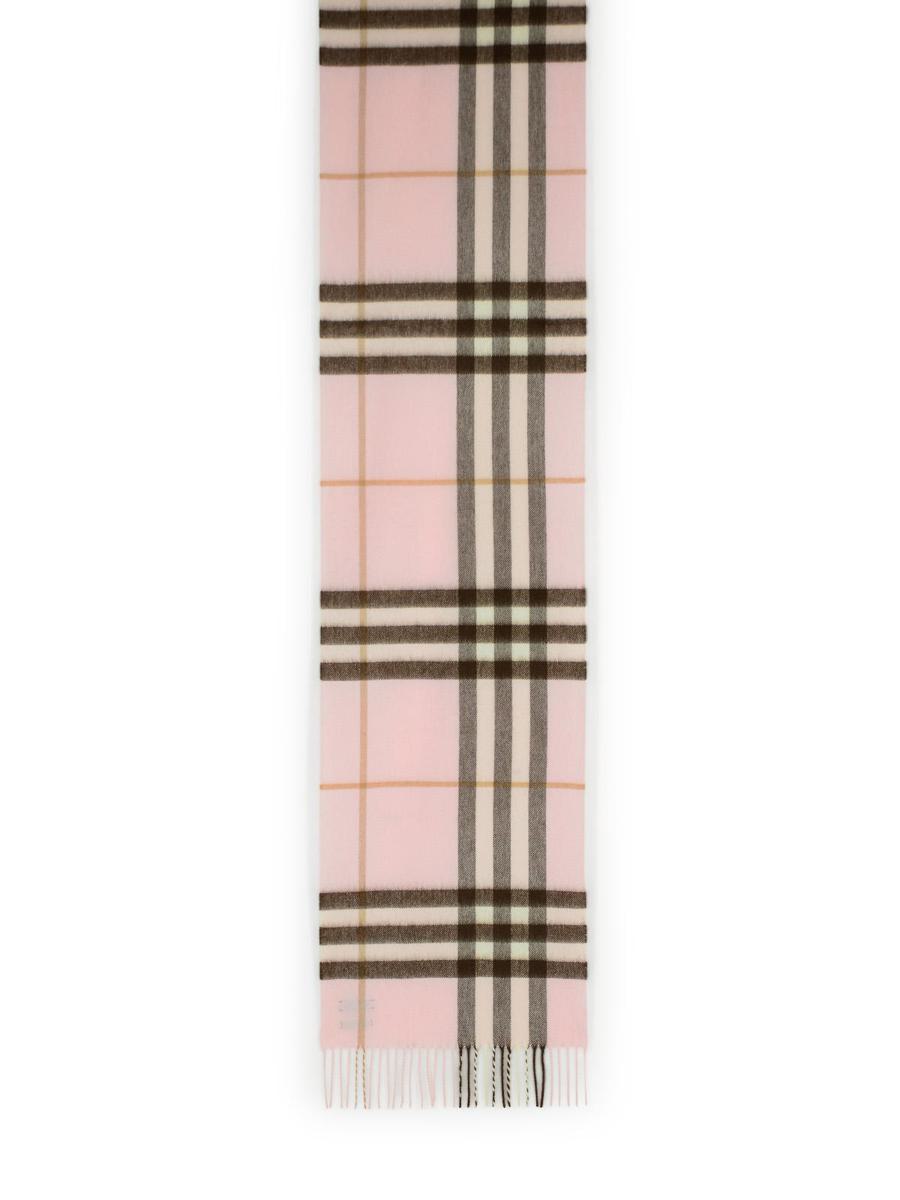 Burberry Pink Cashmere Scarf