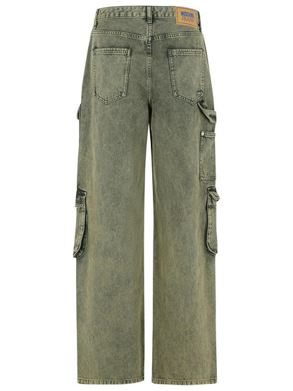 Moschino Jeans 'Cargo' Grey Denim Jeans