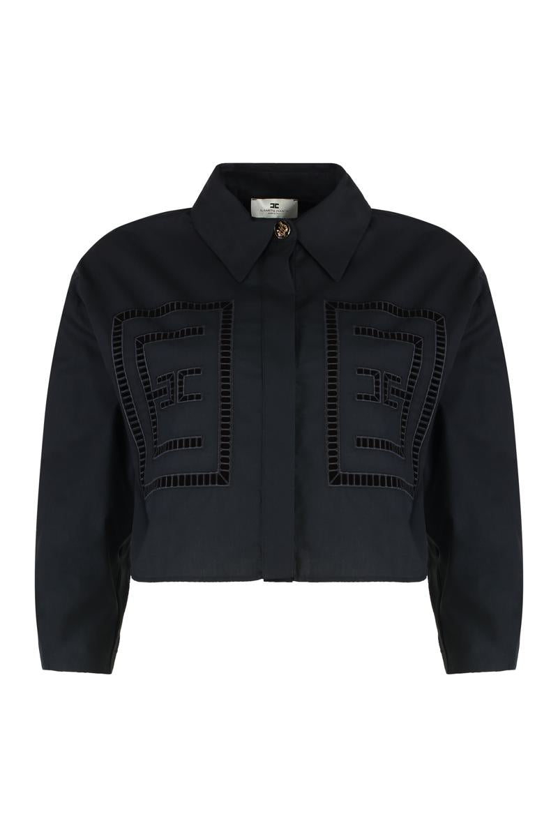 Elisabetta Franchi Cotton Poplin Shirt