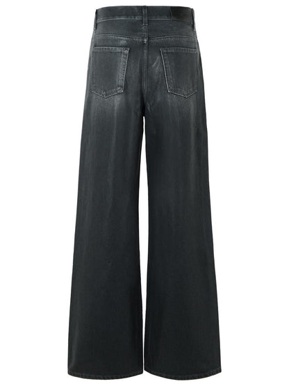 7 For All Mankind 'Liquorice' Black Denim Jeans