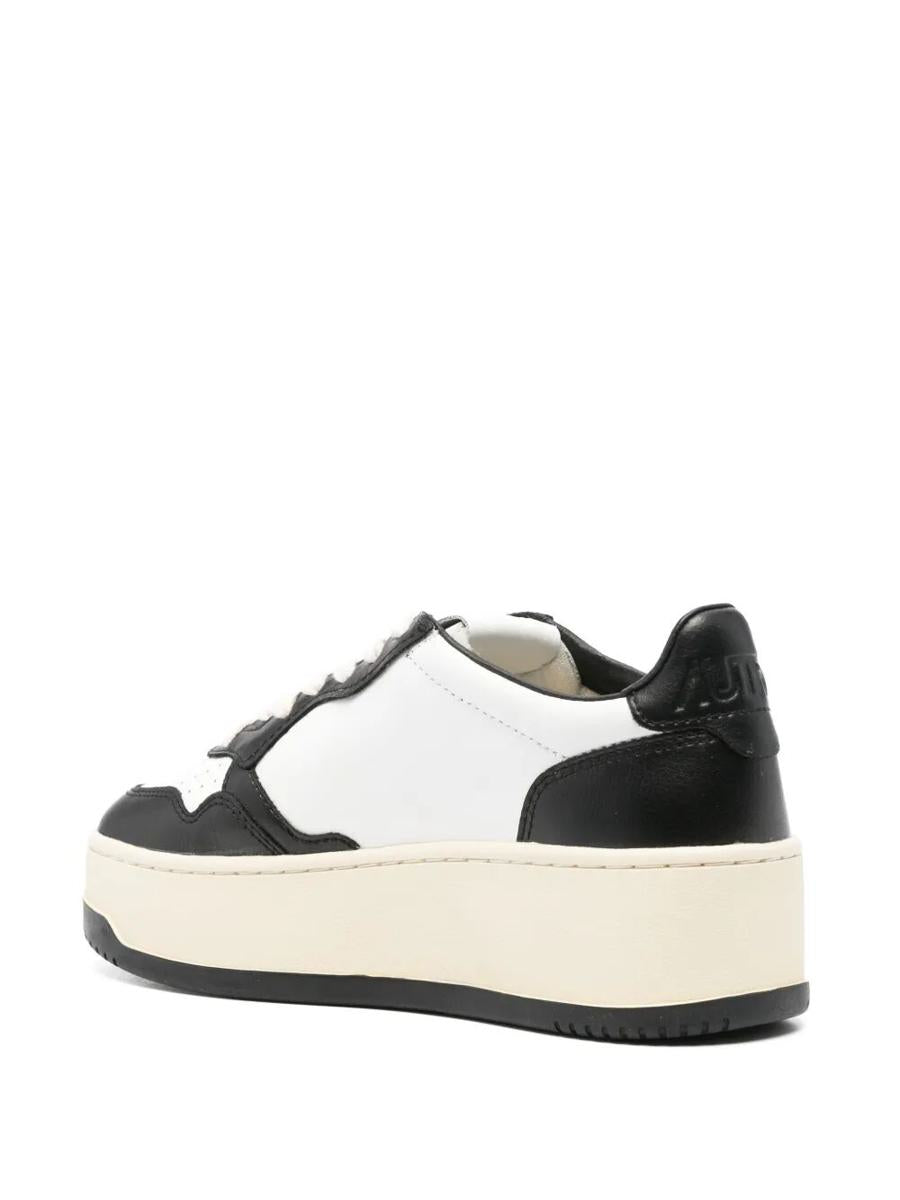 Autry "Platform Low" Leather Sneakers Shoes