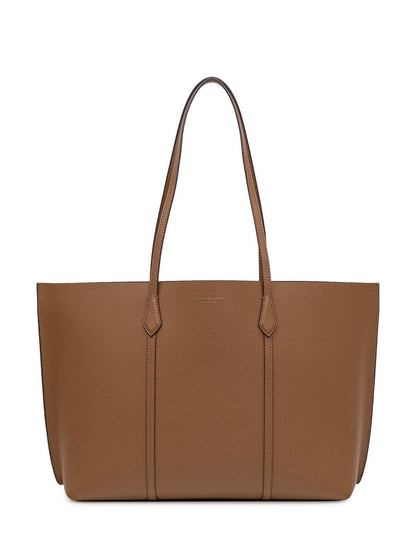 Tory Burch Ory Burch Grained Leather Tote Bag