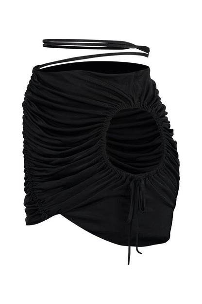 Andreādamo Draped Skirt