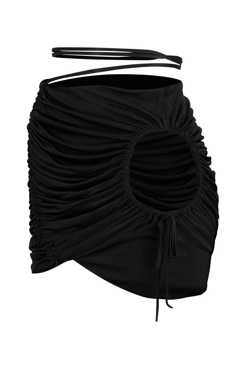 Andreādamo Draped Skirt