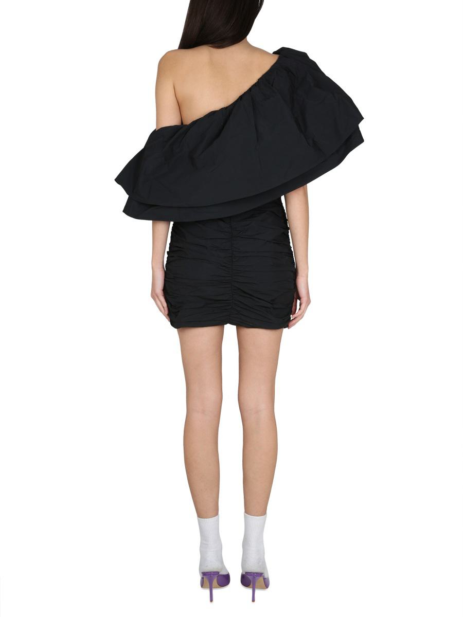 Rotate Birger Christensen One-Shoulder Dress