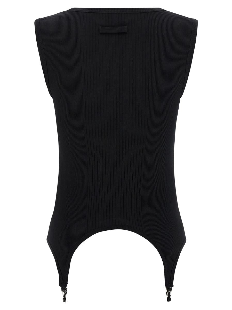 Jean Paul Gaultier 'The Black Garter' Tank Top