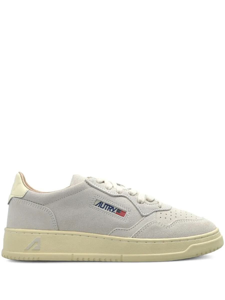 Autry "Medalist Low" Suede Sneakers Shoes