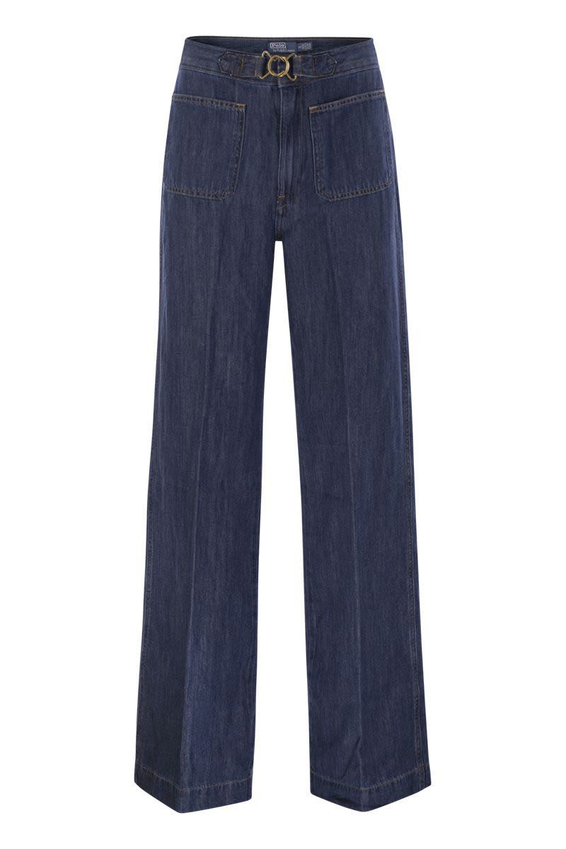 Polo Ralph Lauren Wide-Leg Jeans With Bell Bottoms