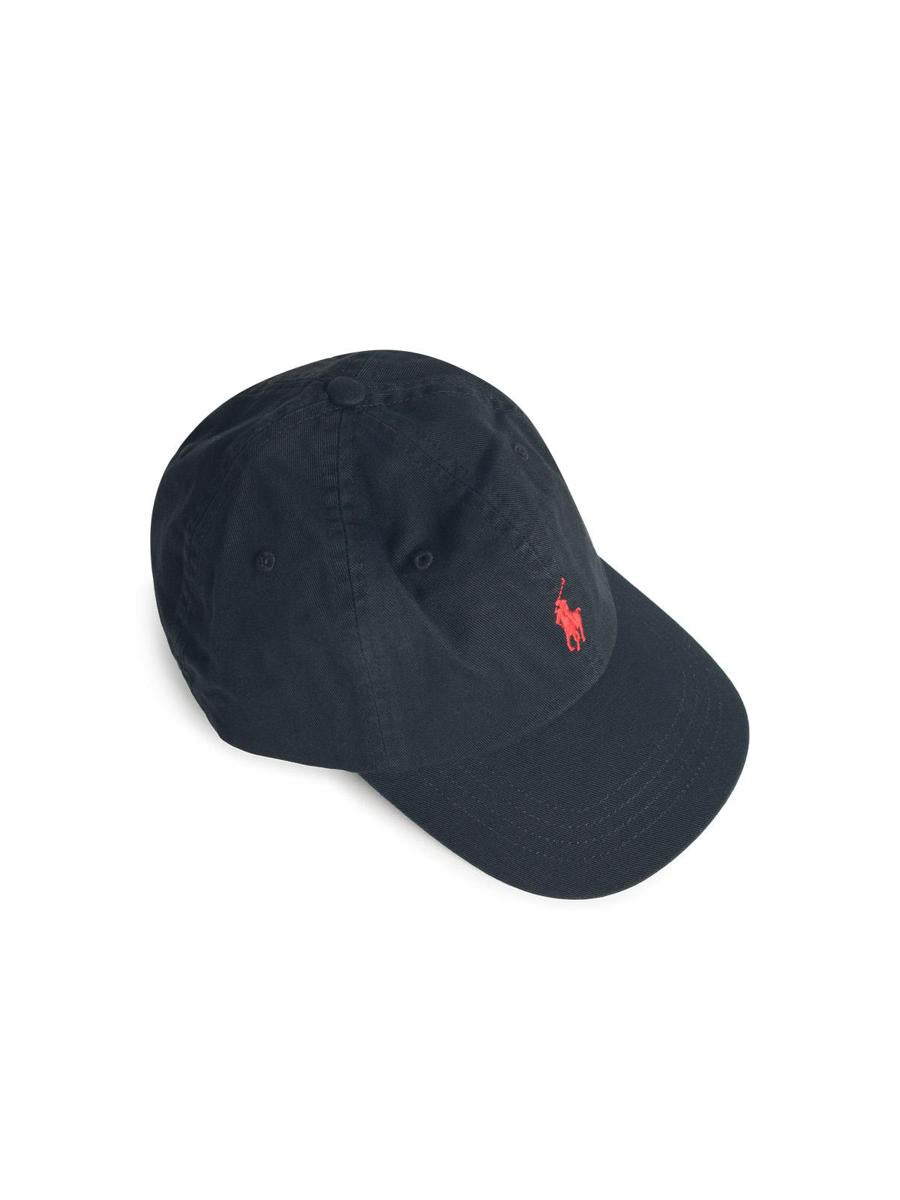 Polo Ralph Lauren Black Cotton Cap