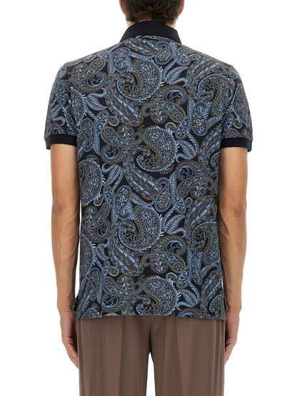 Etro Polo Shirt With Print