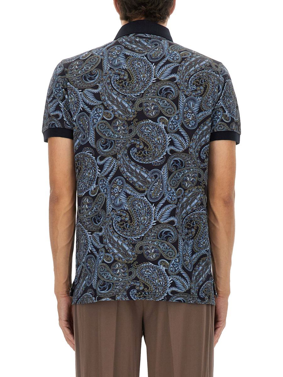 Etro Polo Shirt With Print