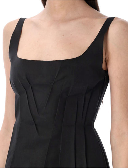 Marni Bonded Poplin Mini Dress
