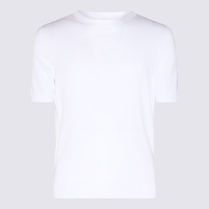 Malo White Cotton T-Shirt